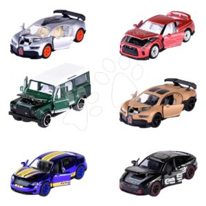 Autíčko se sběratelským boxem Deluxe Assortment Majorette kovové s gumovými kolečky 7