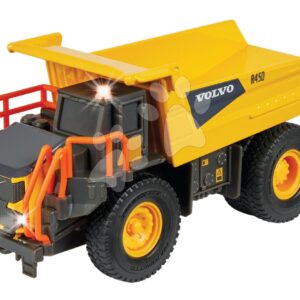 Autíčko stavební vyklápěč Volvo Rigid Hauler Majorette se zvukem a světlem délka 20 cm