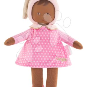 Bábika Miss Pink Starry Dreams Mon Doudou Corolle s hnědými očima s hnědými očima 25 cm od 0 měs
