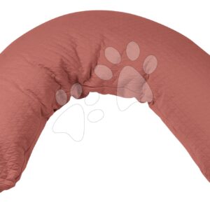 Dojicí polštář BIG Flopsy™ Beaba Fleur de Coton® Hot Sauce 170 cm prošívaný červený