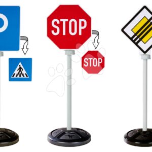 Dopravní značky na hřiště Traffic Signs BIG 3 druhy s 5 symboly výška 69 cm