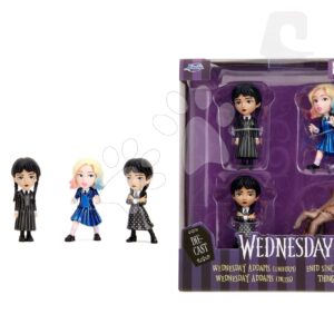 Figurky sběratelské Wednesday Metalfigs 4-pack Jada kovové sada 4 druhů