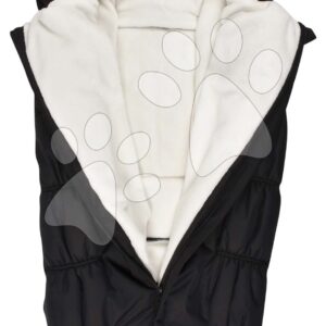 Fusak do kočárku Footmuff Beaba Black White Polar extra teplý nepromokavý černý od 6-24 měs