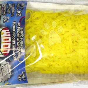 Gumičky Alpha Bands Rainbow Loom 500 ks žluté od 6 let