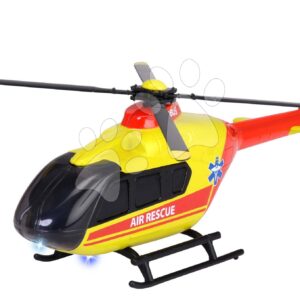 Helikoptéra záchranná Airbus H135 Rescue Helicopter Majorette kovová se zvukem a světlem délka 25