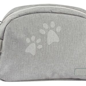 Kosmetická taštička Toiletry Pouch Beaba Heather Grey se zipem šedá