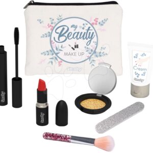 Kosmetická taštička s kosmetikou My Beauty make Up Set Smoby s řasenkou rtěnkou oční stín se štětcem a pilník