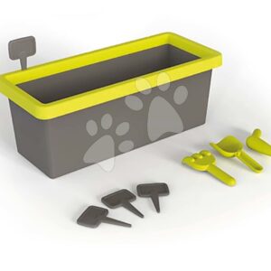 Květináč pro děti na zahradu Eden Planter Smoby 20 litrů se 7 doplňky pro zahradníky 57 cm délka od 24 měs