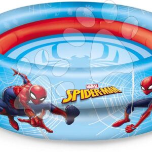 Nafukovací bazén dvoukomorový Spiderman Mondo 100 cm průměr od 10 měsíců