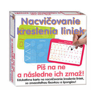 Naučná hra Nacvičování kreslení linek Dohány od 3 let
