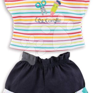 Oblečení T-shirt&Shorts Little Artist Ma Corolle pro 36 cm panenku od 4 let
