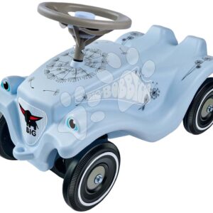 Odrážedlo auto Bobby Car Classic Blowball BIG modré s klaksonem a trendy nálepkami od 12 měsíců