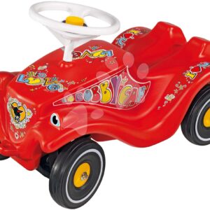 Odrážedlo auto Bobby Car Classic Led BIG červené se svítící karoserií a klaksonem od 12 měsíců