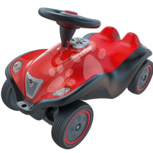 Odrážedlo auto Next 2.0 Bobby Car Red BIG červeno-černé se zvukem světlem a speciálním nárazníkem od 12 měsíců