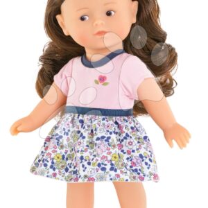 Panenka Romy Anniversary Edition Mini Corolline Corolle hnědé vlasy a hnědé oči s oblečením narozeninová edice 20 cm