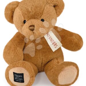 Plyšový medvídek Hazelnut Le Nounours Histoire d’ Ours hnědý 28 cm od 0 měsíců