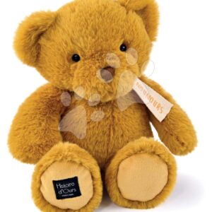 Plyšový medvídek Ocher Le Nounours Histoire d’Ours oranžový 28 cm od 0 měsíců