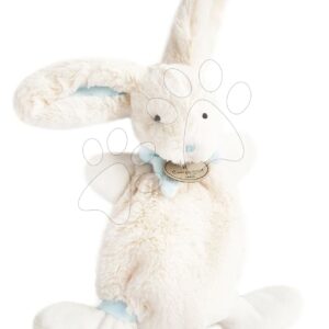 Plyšový zajíček Lapin Bonbon Doudou et Compagnie modrý 26 cm v dárkovém balení od 0 měsíců