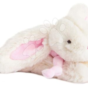 Plyšový zajíček Lapin Bonbon Doudou et Compagnie růžový 20 cm v dárkovém balení od 0 měsíců