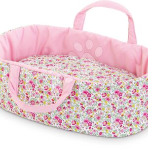 Přenosná postýlka Carry Bed Floral Corolle pro 30 cm panenku od 18 měsíců