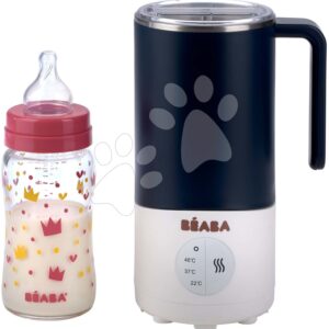 Příprava mléka každého druhu Milk Prep™ Night Blue Beaba 420 ml nerezové 22 °C/37 °C/48 °C modré od 0 měs