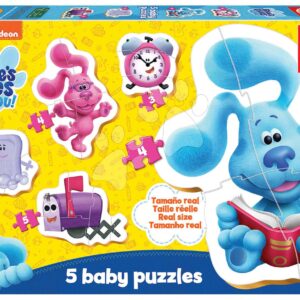 Puzzle Baby Puzzles Blue´s Clues Educa 3-3-4-4-5 dílků od 24 měsíců