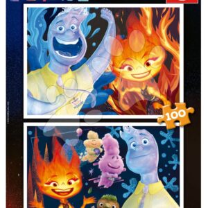 Puzzle Elemental Educa 2 x 100 dílků od 6 let
