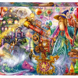 Puzzle Wizard Spell Educa 1500 dílků a Fix lepidlo