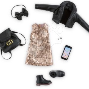 Sada oblečení Party Set Dressing Room Corolle Girls pro 28 cm panenku 7 doplňků od 4 let