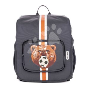 Školní taška batoh Backpack Berlin Soccer Bear Jack Piers ergonomická luxusní provedení od 6 let 36*13*29 cm