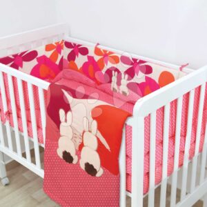 Souprava do postýlky Joy Rabbits Pink toT's-smarTrike zajíčci hnízdo