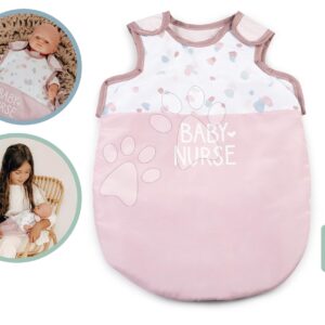 Spací pytel pro 42 cm panenku Sleep Sacks Natur D'Amour Baby Nurse Smoby do postýlky a kočárku od 18 měsíců