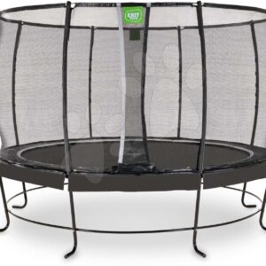 Trampolína s ochrannou sítí Lotus Premium Exit Toys průměr 366 cm černá