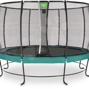 Trampolína s ochrannou sítí Lotus Premium Exit Toys průměr 366 cm zelená
