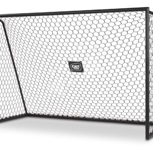 Fotbalová branka Scala aluminium football goal Black Exit Toys hliníkový rám 300*200 cm černá