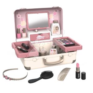 Kosmetický kufřík s kadeřnictvím My Beauty Vanity 3v1 Smoby a nehtové studio se 13 doplňky