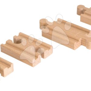 Náhradní díly pro vláčkodráhu Mini Straight Track Pack BRIO 4 mini kolejnice délka 5