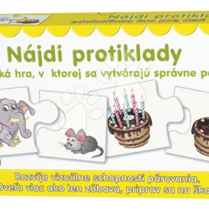 Naučná společenská hra Najdi protiklady Dohány slovenská verze