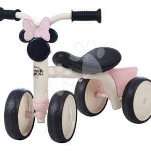 Odrážedlo Minnie Disney Rookie Ride-On Smoby s kovovou konstrukcí a točicími řidítky od 12 měsíců