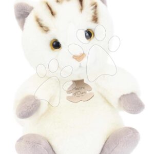 Plyšová kočička The Little Companions Histoire d’ Ours béžová 20 cm od 0 měsíců