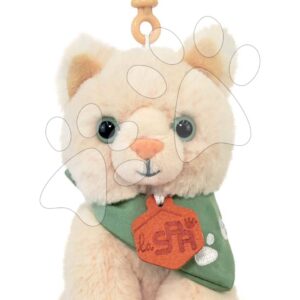 Plyšová kočička klíčenka Welcome Home SPA Collection Histoire d’ Ours béžová 13 cm od 0 měsíců