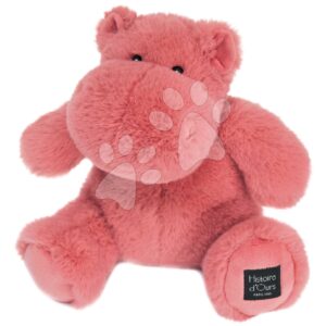 Plyšový hrošík Hip'Hug Histoire d’ Ours růžový 25 cm od 0 měsíců