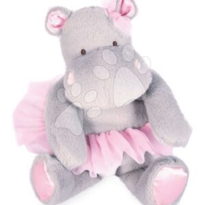 Plyšový hrošík se sukní Hippo Tutu Pearl Grey Histoire d’ Ours šedý 22 cm od 0 měsíců