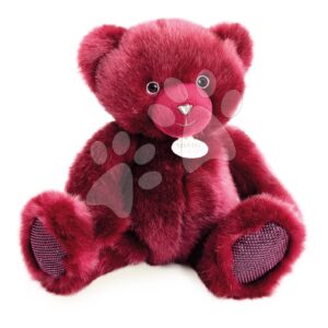 Plyšový medvídek Rose Wood Ours Collection Doudou et Compagnie růžový 30 cm od 0 měsíců