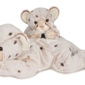 Plyšový sněžný leopard Snow leopard Histoire d’ Ours béžový 45 cm od 0 měsíců