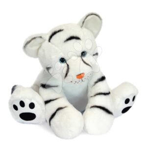 Plyšový sněžný tygr White Baby Tiger Histoire d’ Ours bílý 35 cm od 0 měsíců