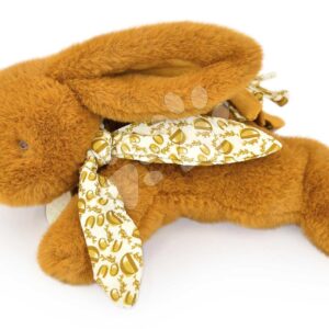 Plyšový zajíček Bunny Ocher Doudou et Compagnie žlutý 25 cm od 0 měsíců