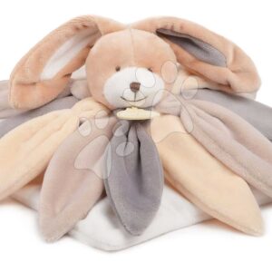 Plyšový zajíček k mazlení Bunny Brown Collector Doudou et Compagnie v dárkovém balení hnědý 28 cm od 0 měsíců