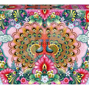 Puzzle Bengal Peacocks Educa 1500 dílků a Fix lepidlo