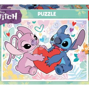 Puzzle Disney Stitch Educa 500 dílků a Fix lepidlo